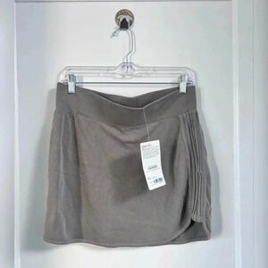 Athleta Serenity Skirt In Silver Grey NEW WITH TAG Size S